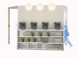 Digital Render of IKEA Gen-Z Curated Showroom: back